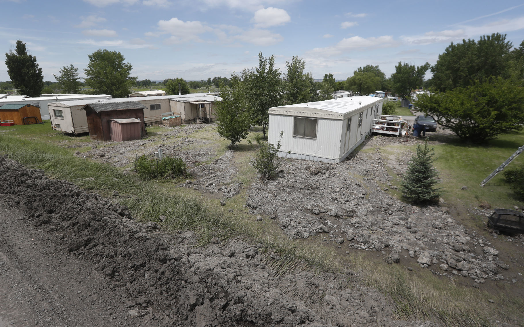 Mudslide at the City of Billings Landfill